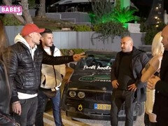 フェラチオ, ブルガリア人, 車, ギリシア人, 熟年, 淫乱熟女, ティーン, 三人