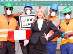 Arsch, Blasen, Gruppe, Hardcore, Interrassisch, Dürr, Strümpfe, Jungendliche (18+)