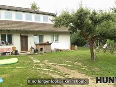 Mooi, Bruinharig, Europees, Gezin, Hardcore, Buiten, Gezichtspunt, Tieten likken