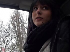 18 ans, Sucer une bite, Éjaculer dans la bouche, Faciale, Allemand, Hard, De plein air, Pute