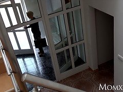 デカパイ, 女, なめる, 淫乱熟女, オマンコ, 現実, ゴムタイツ, 生徒