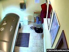 Leie, Tschechisch, Hd, Milf, Muschi, Realität, Rasiert, Solarium
