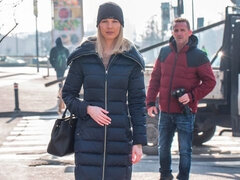 Pijpbeurt, Hondjeshouding, Handbeurt, Ondergoed, Schoenen, Strippen, Tiener, Tieten likken