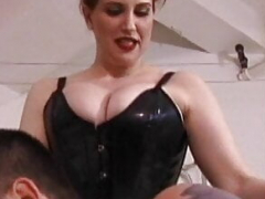 Amerikaans, Bondage discipline sadomasochisme, Grote mammen, Bruinharig, Dominante vrouw, Fetisj, Voeten fetish, Latex