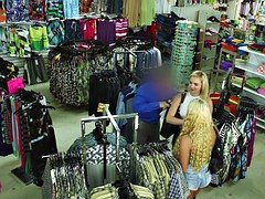 Ivy Aura The Shoplifter Gets Caught