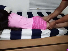 Leie, Hd, Selbstgemacht, Riesig, Latina, Massage, Zierlich, Student