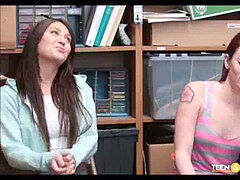 Amateur, Attrapée, Petite femme, Punition, Réalité, Adolescente