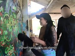Jennifer Mendez's big ass gets arrested and used by security officer in 4K