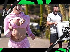 Grote lul, Sperma shot, Handbeurt, Hd, Natuurlijke tieten, Nudist, Geschoren, Tiener