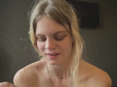 Enthousiasteling, Anaal, Pijpbeurt, Sperma shot, Handbeurt, Hd, Orgasme, Gezichtspunt