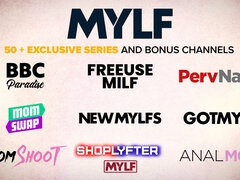 Mylf: A steamy threesome with Dana Dearmond, Ariella Ferrera, Ariel Darling & Chloe Cooper - a wild MILF experience