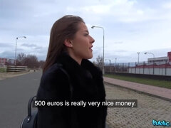 Belleza, Verga grande, Morena, Coche, Público, Coño, Apretado, Tetas