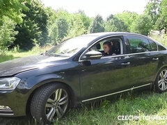 Czech adult actress Alice Nice can't drive