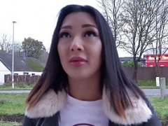 Asiatique, Grosse bite, Allemand, Maigrichonne, Fumer, Adolescente, Thaïlandaise, Nénés