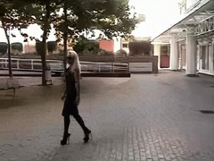 Hawt Blonde milf in foot Fetish tube scene