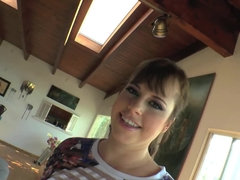 Asiatisch, Arsch, Grosse titten, Blondine, Pummelig, Hochschule, Riesig, Spielzeuge