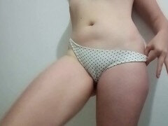 Anal, Asiatique, Fait maison, Petite femme, Chatte, Solo, Jarretelles, Serré