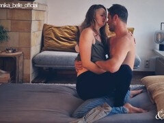 Leie, Blasen, Paar, Fingern, Freundin, Selbstgemacht, Orgasmus, Muschi