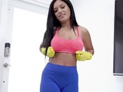 Verga grande, Tetas grandes, Mamada, Latina, Mucama, Pov, Adolescente