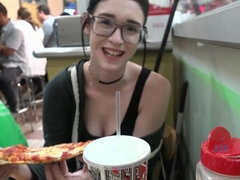 That creampie looks great coming out of her pussy