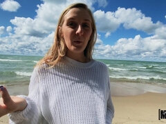 アメリカ人, 美女, ブロンド, フェラチオ, フェティッシュ, 手コキする, 自然山雀, アウトドア