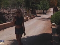 Anaal, Blond, Hd, Buiten, Doordringend, Mager, Tatoeage