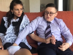 Incroyable, Anal, Britannique, Hd, Orgasme, Adolescente, Uniforme, Vierge