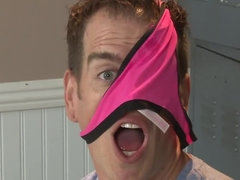 A busty blonde cheerleader is getting penetrated in the locker room