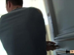 素人, アナル, 茶髪の, フランス人, 旦那, 淫乱熟女, ヤリマン