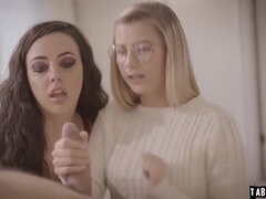 Nerd With Glasses Gets Help By Bff To Lose Virginity