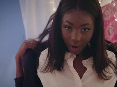 Black couple Tori Montana & Mazee The Goat is having sex