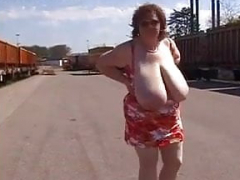 Amateur, Gorda, Tetas grandes, Alemán, Abuelita, Tetas colgantes