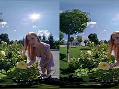 Kiss: Blowjob, Babe  Blonde VR Porn