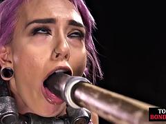 Tiny cunt submissive poled and spanked