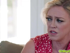 Grosse titten, Blondine, Spermaladung, Kehlenfick, Fingern, Hardcore, Hd, Milf