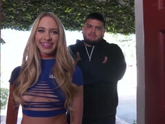 Khloe Kapri fucked by Jax Slayher while her bf is watching