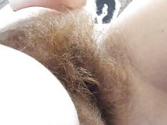 Biseksueel, Kreng, Vingeren, Harig, Kut duiken, Roodharige vrouw, Slet, Webcamera