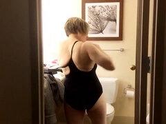 Arsch, Bikini, Schwarz, Oma, Hardcore, Hd, Milf, Öffentlich