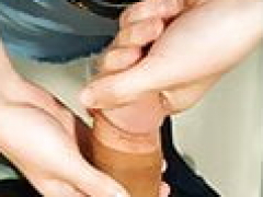 Sucer une bite, Éjaculer dans la bouche, Tir de sperme, Européenne, Petite amie, Branlette thaïlandaise, Seins naturels, Suçant