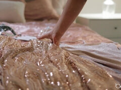 In den arsch, Schlafzimmer, Schwarz, Blasen, Betrug, Lecken, Zierlich, Muschi