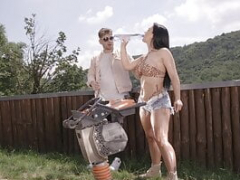 Culo grande, Verga grande, Tetas grandes, Bikini, Mamada, Morena, Europeo, Rumano