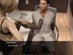 Dreidimensional, Leie, Amerikanisch, Blasen, Paar, Hausfrau, Milf, Mutti