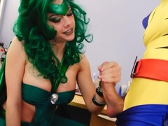 Leie, Bekleidet, Kehlenfick, Dürr, Titten