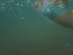 Leie, Erstaunlich, Arsch, Strand, Bikini, Braunhaarige, Freundin, Muschi