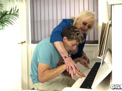 ぽっちゃり, 中出し, お婆さん, ハードコア, 熟年