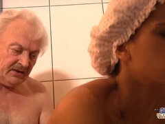 Beauté, Gros cul, Noir ébène, Grandpère, Hard, Interracial, Chatte, Nénés