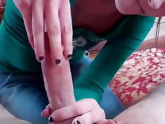 I want to get my hands on your huge hard cock JOI