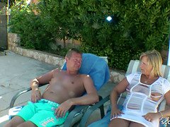 Sucer une bite, Allemand, Groupe, Hd, Mature, Mère que j'aimerais baiser, Maman, Pénis