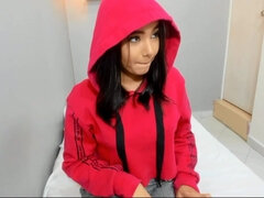 Nana, Brunette brune, Collège université, Softcore, Solo, Adolescente, Webcam