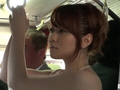 Bus Beauty's Naughty Ride Ignites Wild Passionate Heat